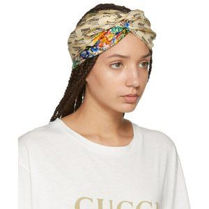 Gucci Graphic Silk Headband
